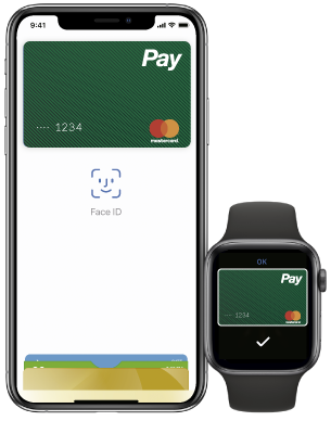 App Wallet en un Iphone